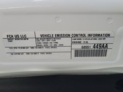 2022 RAM 1500 Laramie Crew Cab 4x4 5'7" Box