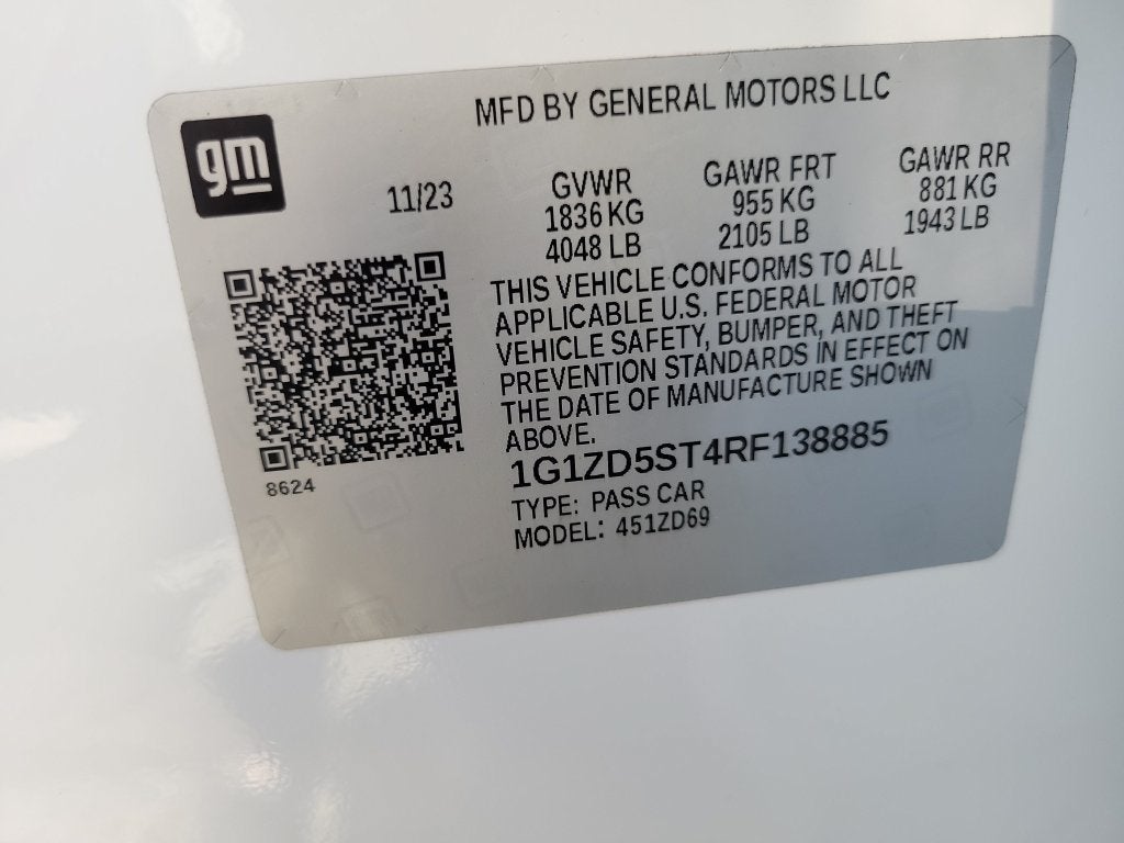 2024 Chevrolet Malibu 1LT