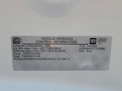 2026 GMC Acadia Elevation