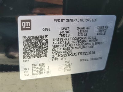 2026 GMC Yukon Elevation