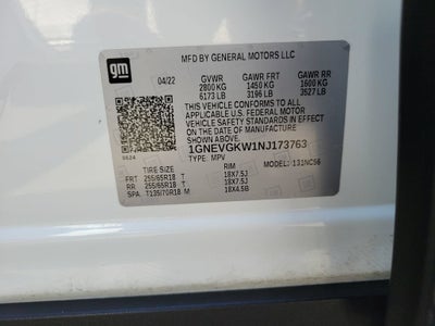 2022 Chevrolet Traverse LT Cloth