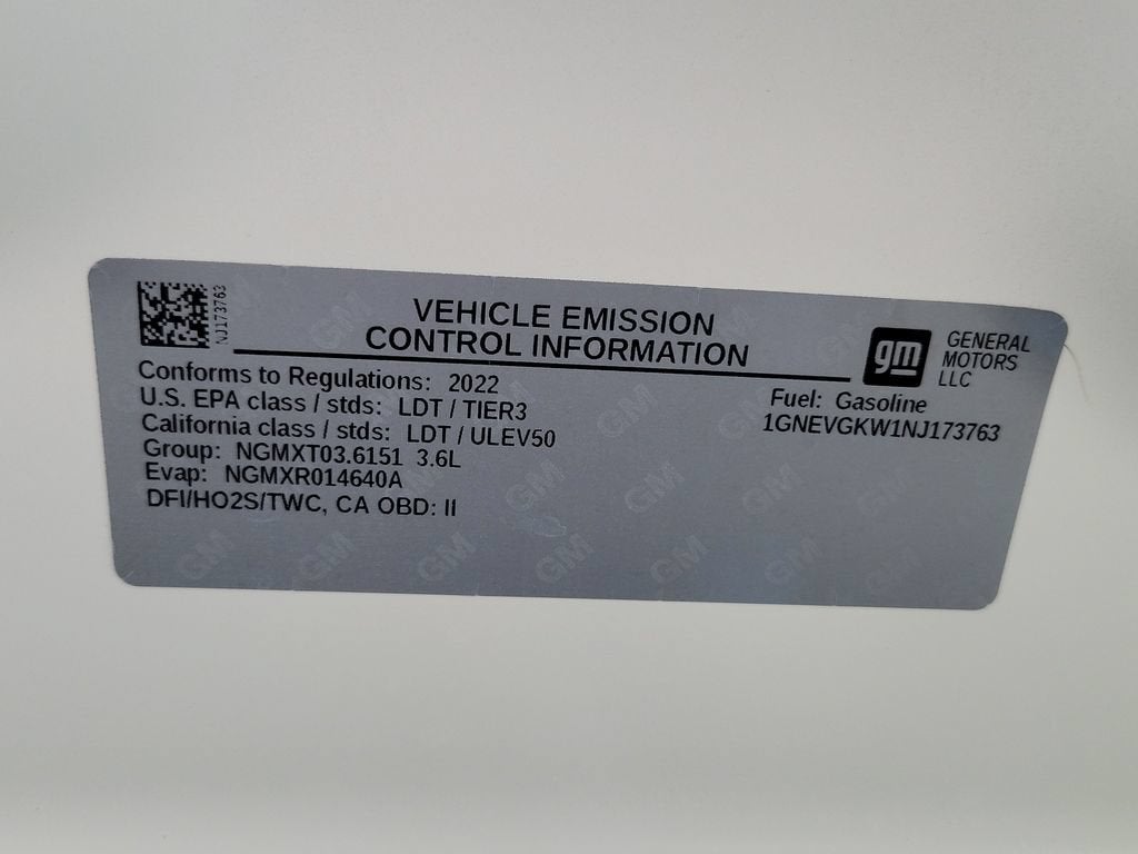 2022 Chevrolet Traverse LT Cloth