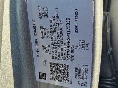 2023 GMC Canyon 2WD Elevation