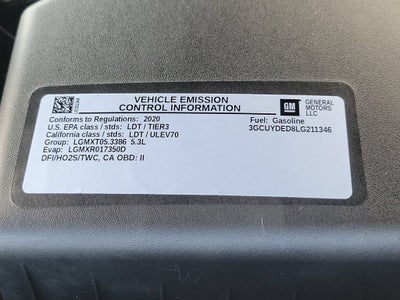 2020 Chevrolet Silverado 1500 LT