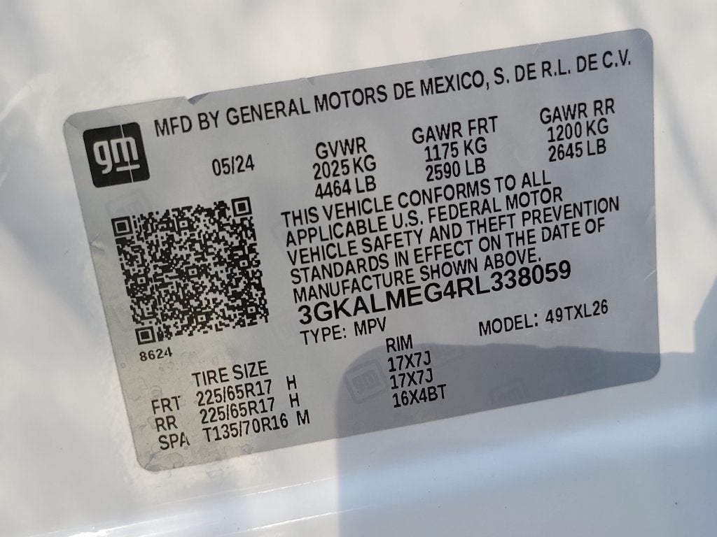 2024 GMC Terrain SLE
