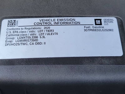 2020 GMC Sierra 1500 SLE