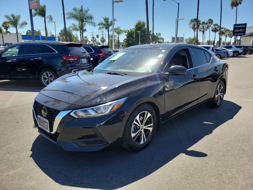 Used 2020 Nissan Sentra SV with VIN 3N1AB8CVXLY210316 for sale in Anaheim, CA