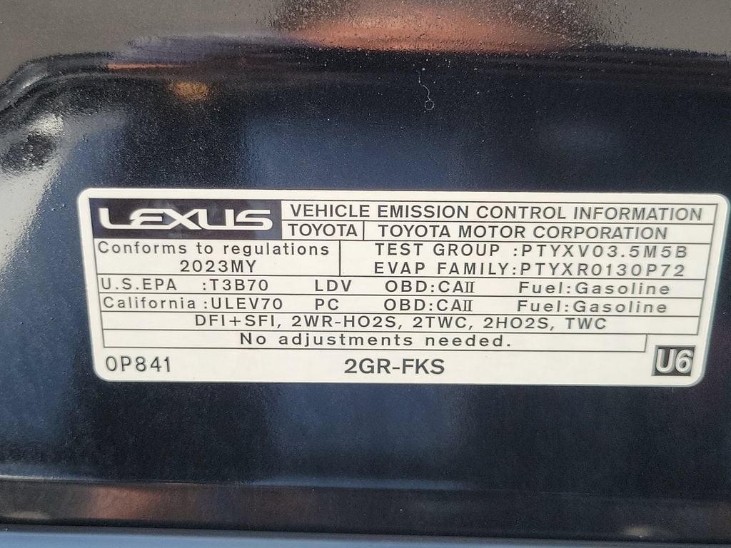 2023 Lexus ES 350 F SPORT Handling