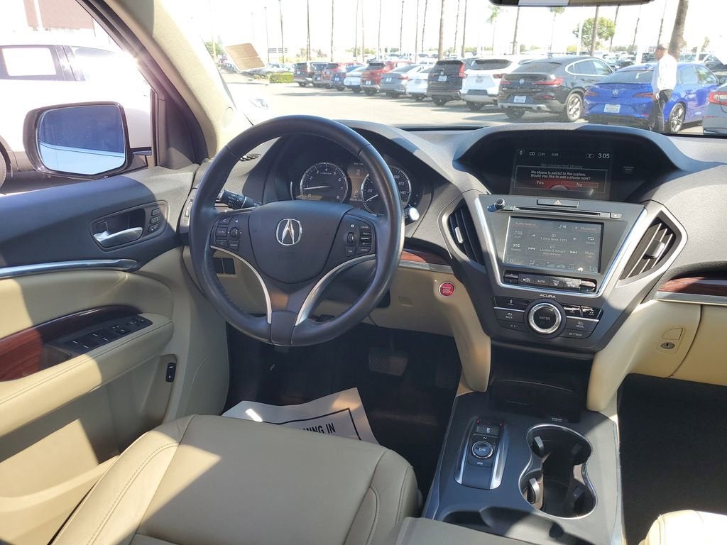 2016 Acura MDX TAN