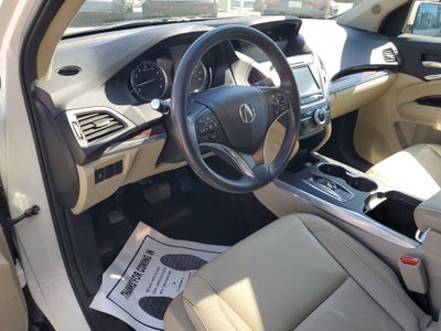 2016 Acura MDX TAN