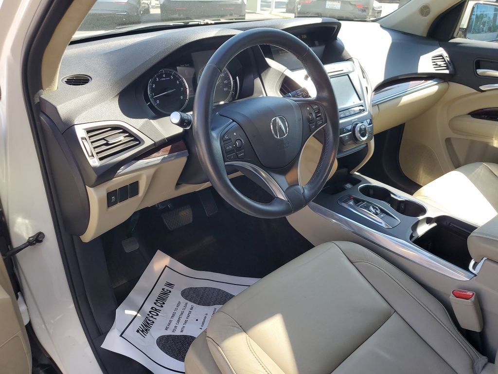 2016 Acura MDX TAN