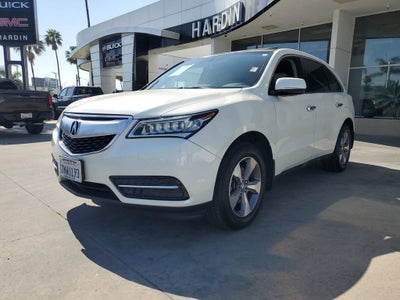 2016 Acura MDX TAN