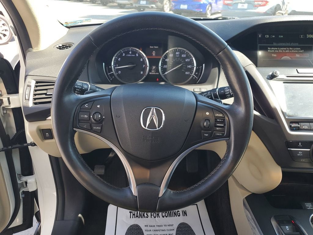 2016 Acura MDX TAN