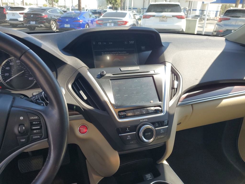 2016 Acura MDX TAN