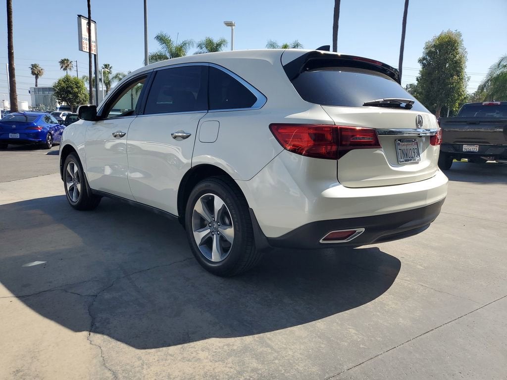 2016 Acura MDX TAN