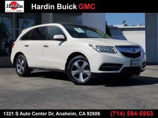 2016 Acura MDX TAN