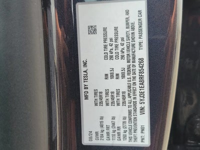 2024 Tesla Model 3 BLACK