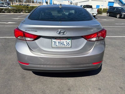 2016 Hyundai Elantra Value Edition