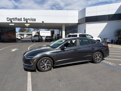2023 Hyundai Sonata Hybrid Blue