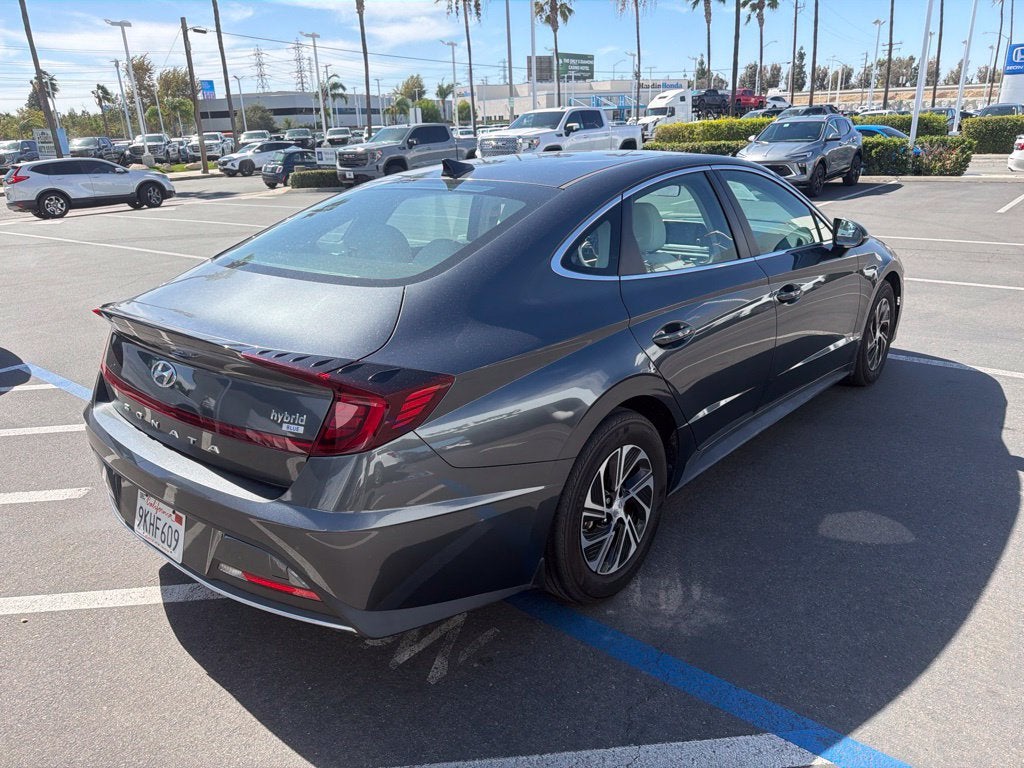 2023 Hyundai Sonata Hybrid Blue