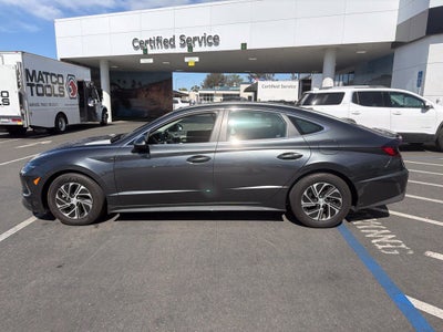 2023 Hyundai Sonata Hybrid Blue