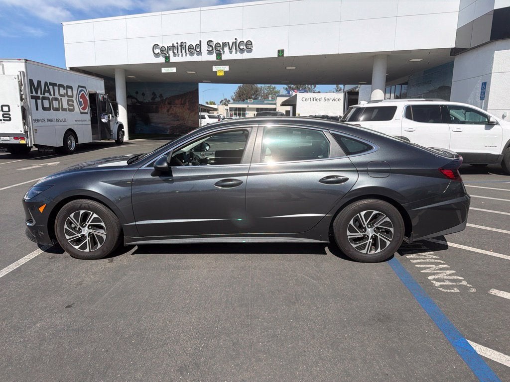 2023 Hyundai Sonata Hybrid Blue