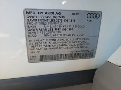 2018 Audi Q5 2.0T Premium