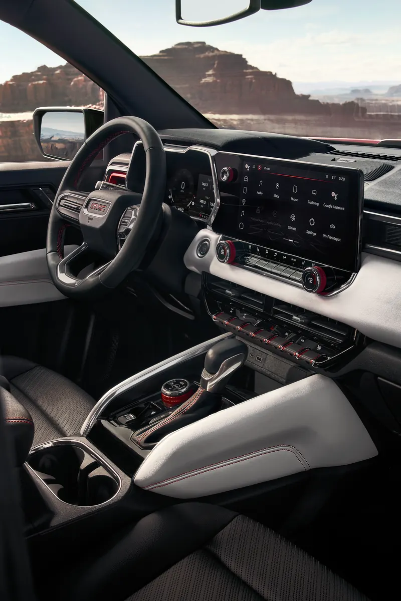 2026 GMC Canyon infotainment system at Hardin Buick GMC in Anaheim CA