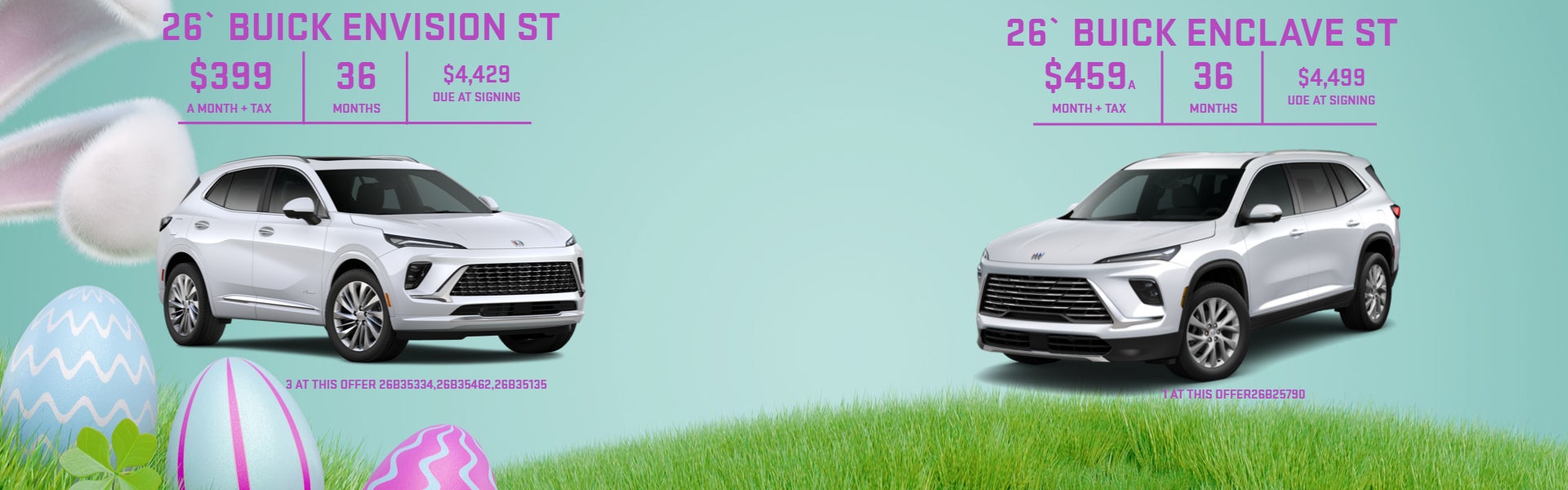 ENVISION ENCLAVE OFFER