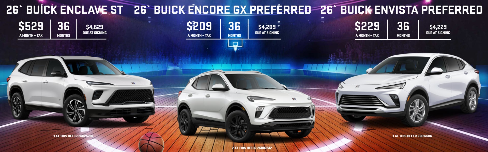 BUICK LEASE OFFERS