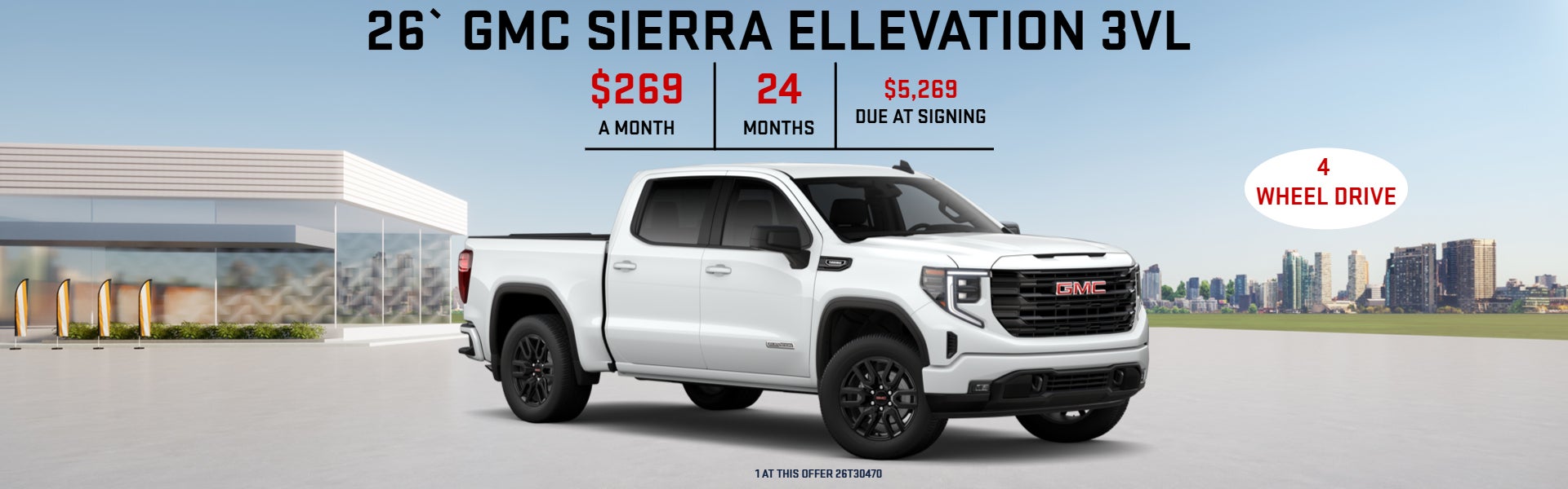 sierra 3VL lease offer 